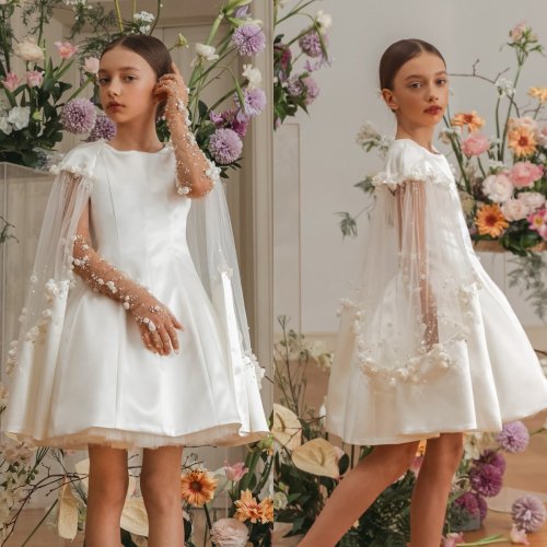 Zdjęcie Eleganckie Sukienki dla Dziewcząt na Wesele i Komunię