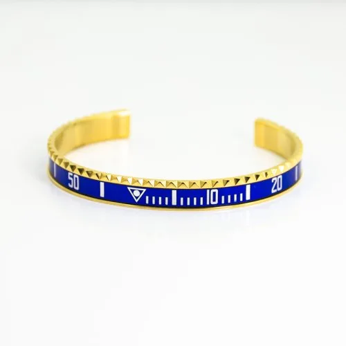 Goud blauw