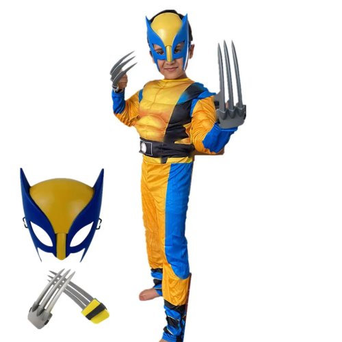 Image de Costume Wolverine Enfant - Cosplay Héros Marvel