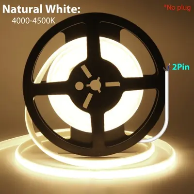 Image de Ruban LED COB 220V - Étanche IP65 avec Interrupteur