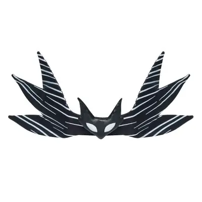 Image de Nœud Papillon Noir à Rayures - Style Jack pour Halloween & Noël