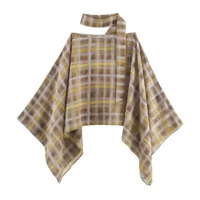 Image de Cape Été Femme - Poncho Large avec Rivets