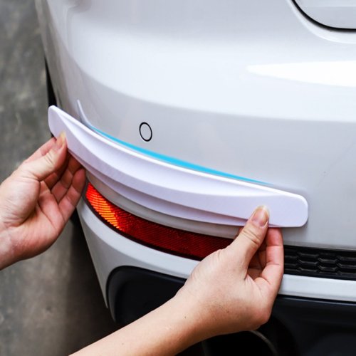 Afbeelding van 2 Stuks Auto Bumper Beschermer Strip Guard Hoek Bescherming Strips Krasbeschermer Crash Anti Botsing Auto Accessoires