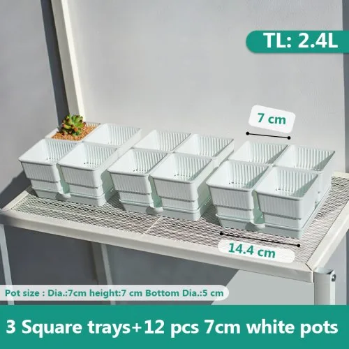 12 Töpfe 3 tablett w
