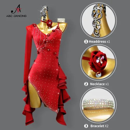 Kleid und Verzierungen