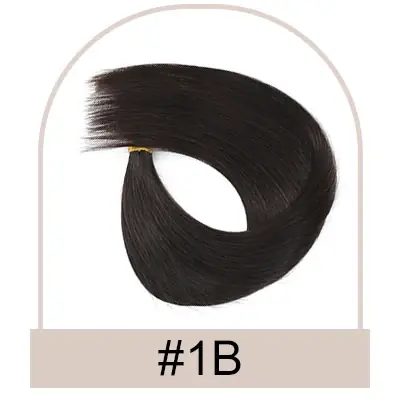 Image de Extensions de Cheveux Remy Brésiliennes - Queue de Cheval Droite