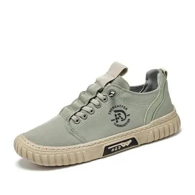 Image de Baskets Hommes Respirantes Vert - Confort & Style