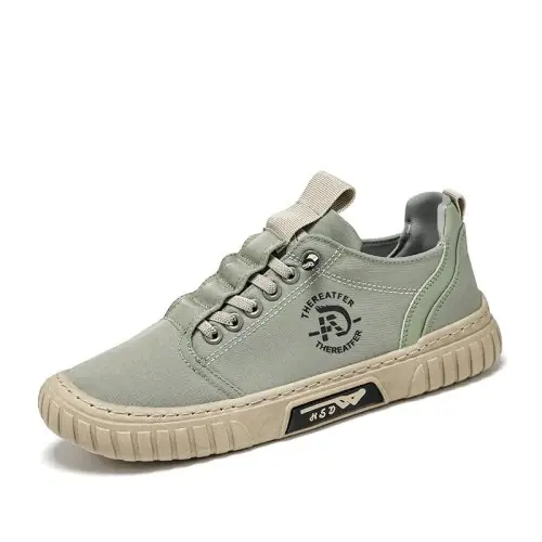 Image de Baskets Hommes Respirantes Vert - Confort & Style