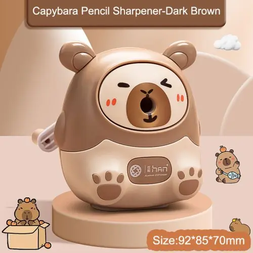 Image de Taille-Crayon Capybara Kawaii - Design Coréen Mignon