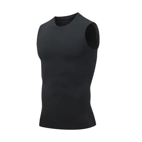 Image de Gilet de Compression Homme - Sans Manches pour Fitness