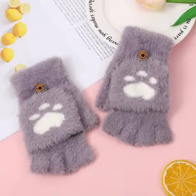 Image de Mitaines Hiver Douces & Chaudes pour Femmes
