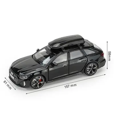 Image de Audi RS6 1:32 - Voiture Miniature Sonore & Lumineuse