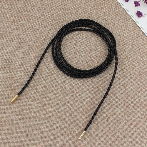 Bild von Stilvoller Leder-String-Gürtel für Frauen – Vintage Look
