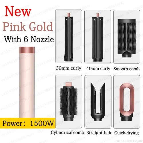 Neu 6 in 1 rosa gold
