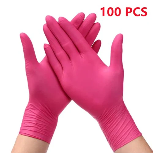 Różowy czerwony 100PCS