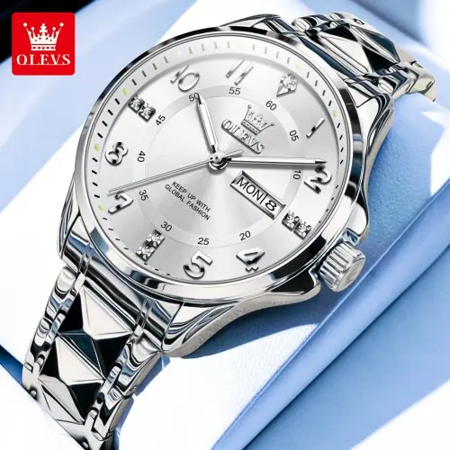 Image de Montres de Couple Classiques - Double Calendrier Étanche