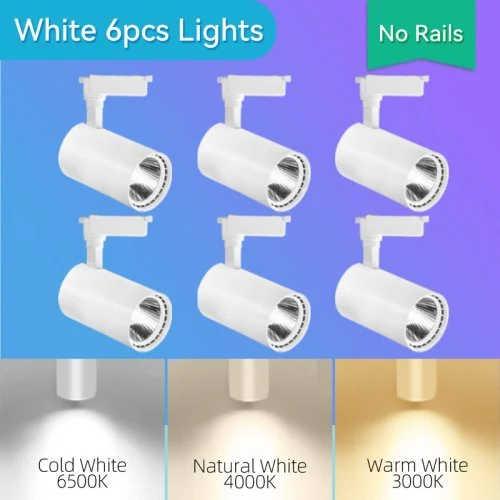 Only 6PCS White