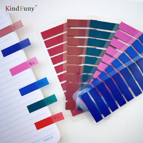 Afbeelding van 200 stuks zelfklevende index tabs met waterdichte sticky notes – kleurrijke pagina markers voor bestanden, planner, notitieboekjes en briefpapier