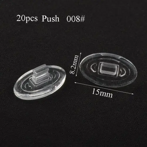 Image de Pads Silicone pour Lunettes - Anti-Dérapants & Confortables