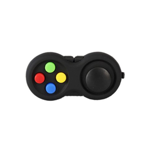 Afbeelding van Nieuwe premium kwaliteit Fidget Controller Pad met 8 Fidget-functies Game Focus Toy Cube verlicht stress en angst Speelgoed voor geschenken