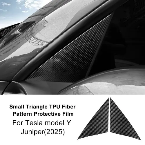 Image de Film PPF Fibre de Carbone pour Tesla Model Y Juniper 2025+