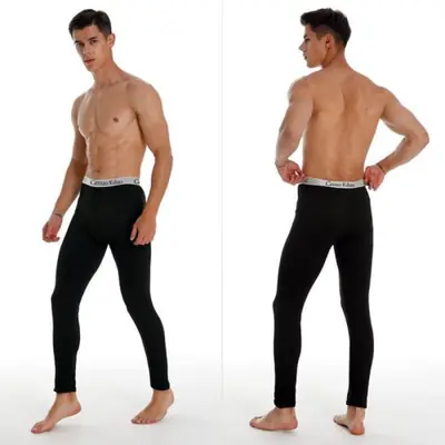 Image de Collants Thermiques Homme Hiver - Chaud & Élastique