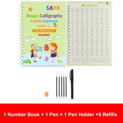 Image de Cahier d'écriture magique réutilisable pour enfants