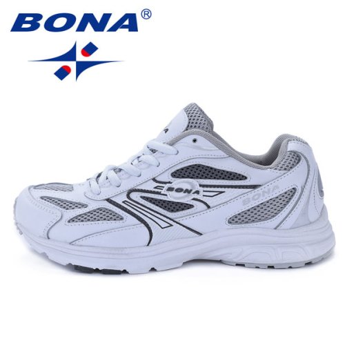 Imagen de BONA-Zapatillas deportivas cómodas para mujer, zapatos de estilo clásico, transpirables, para caminar al aire libre y trotar