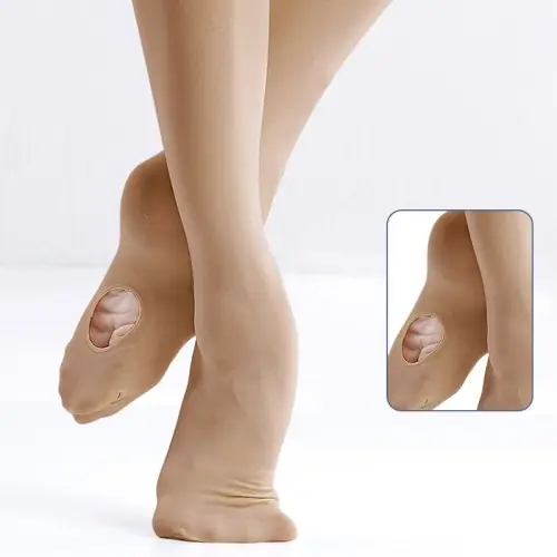 Image de Collants de Ballet 60D Convertibles - Sans Couture & Avec Trou