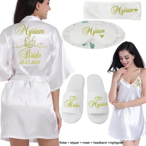 Robe de chambre, en, masque