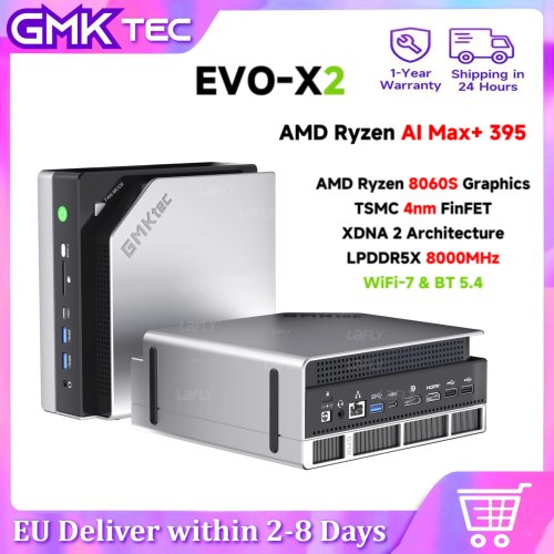 Image de Mini PC Gaming Ultra-Puissant GMKTEC EVO X2 AI