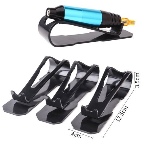 Bild von Modernes Acryl-Tattoo-Organizer-Set mit Stifthalter, Make-up-Display und stabilem Standfuß – Ideal für Tattoo-Studio und Beauty-Bereich