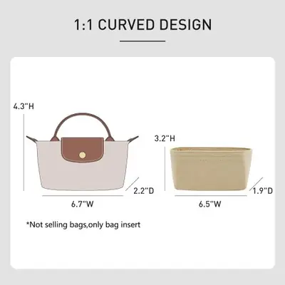 Image de Mini Sac à Main Vert Feutré - Élégant & Pratique
