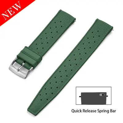 Image de Bracelet Montre Caoutchouc FKM Premium - Dégagement Rapide