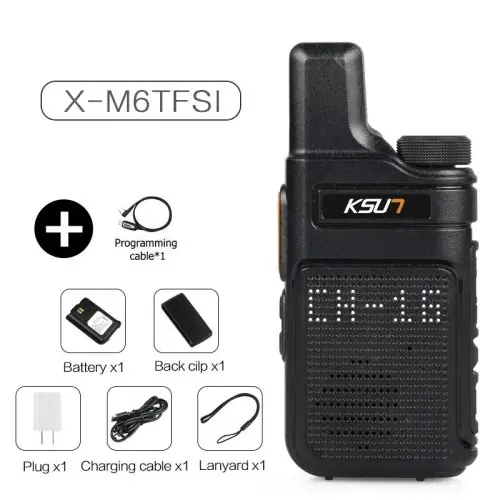 Image de Talkie-Walkie Mini Portable 2 Pièces - Radio Sans Fil PMR446