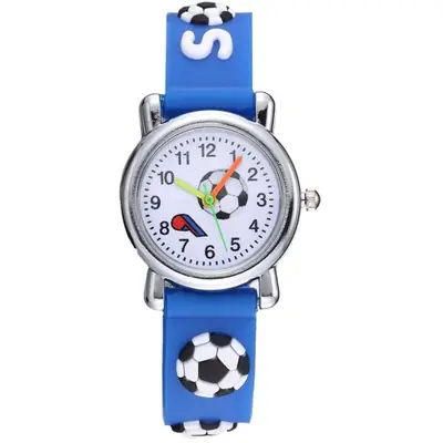 Image de Montre Football Enfant - Design Animé & Silicone Souple