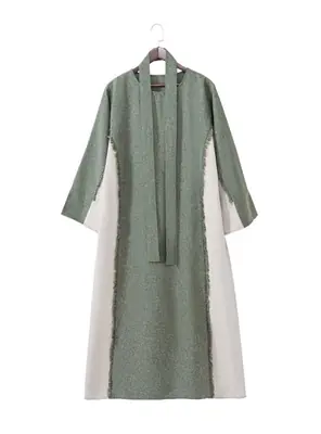 Image de Abaya élégante à pampilles - Style ample & confortable