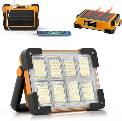 Image de Projecteur Solaire Rechargeable LED Portable