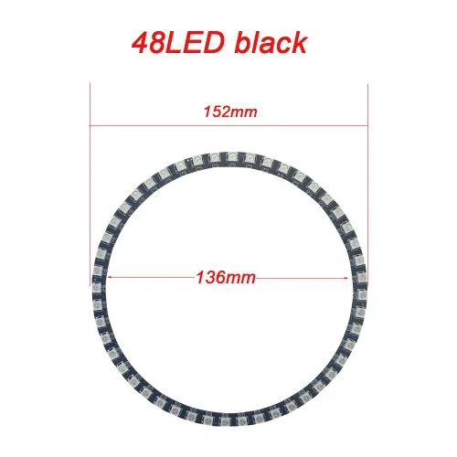 48Led zwart