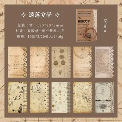 Image de Papier Dentelle Créatif - Bordures Creuses pour Scrapbooking & Décoration