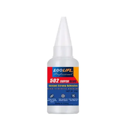 Image de Colle Ultra Rapide 502 - Adhésif Puissant Transparent