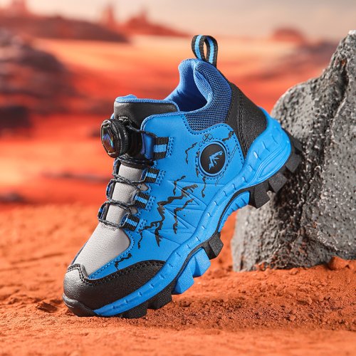 Image of Cozy & Durable Autumn Winter Hiking Shoes for Kids – Non-Slip Outdoor Boots for Warm Mountaineering, Trekking, Climbing & Active Play