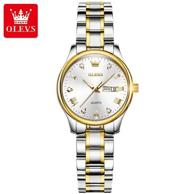Image de Montre Femme Élégante en Acier Inoxydable - Quartz Étanche