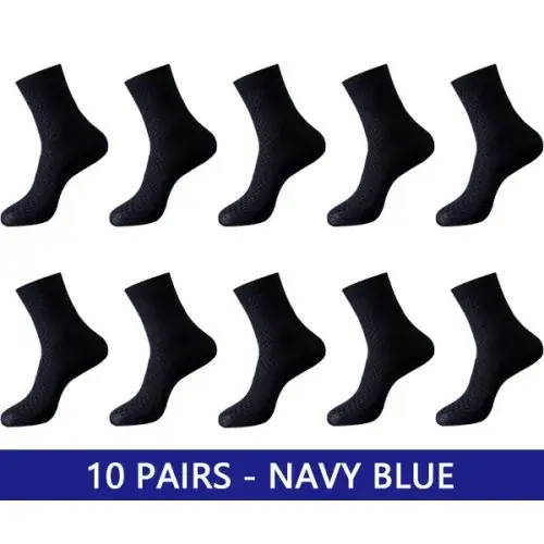 10 Paar Marineblau