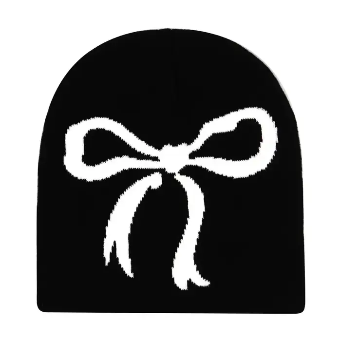 Image de Bonnet Tricoté Y2K - Chaud & Tendance