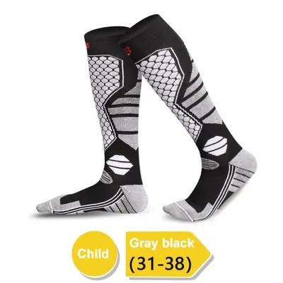 Image de Chaussettes de Ski Chauffantes Anti-Dérapantes