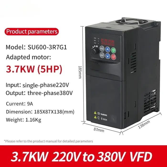 3.7KW-220V to 380V-2