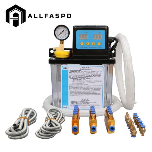 Imagen de Kit de Bomba de Lubricación CNC Automática 1L/2L - 110V/220V