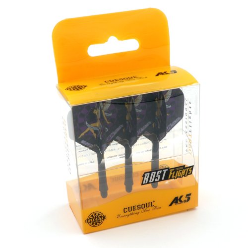 Image of Cuesoul Rost Integrated Dart Shafts and Flights Set – Standard Shape, Durable & Stiff for Precision Play