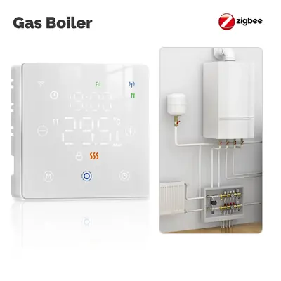 Image de Thermostat Intelligent WiFi & Zigbee - Contrôle Vocal Alexa & Google Home